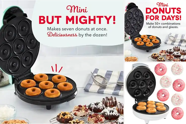 Detailed view of 10 Best Kid-Friendly Donut Makers: Quick, Easy Fun for Kids