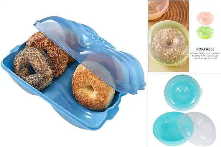 Detailed view of 3 Best Microwaveable Bagel Savers for Freshness Daily