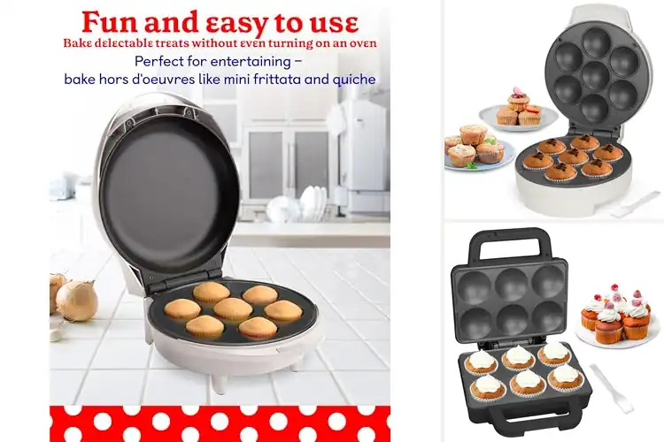 Detailed view of 10 Best Mini Cupcake Machines