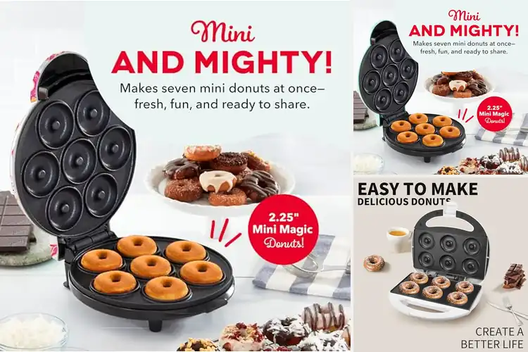 Detailed view of Best Mini Donut Machines For Gifts: Fun & Easy Treat Makers