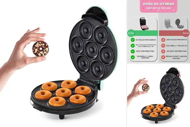 Detailed view of 10 Best Mini Donut Maker For Parties