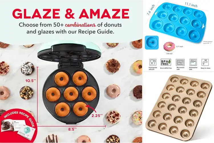 Detailed view of 10 Best Mini Donut Makers For Baking: Tasty Treats Fast