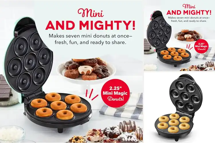 Detailed view of Best Mini Donut Makers For Dash Express