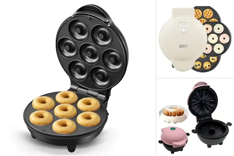Detailed view of 10 Best Mini Donut Waffle Cake Makers