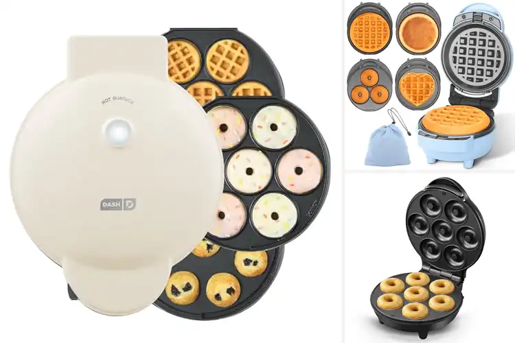 Detailed view of 10 Best Mini Donut Waffle Maker Fast Bake Times