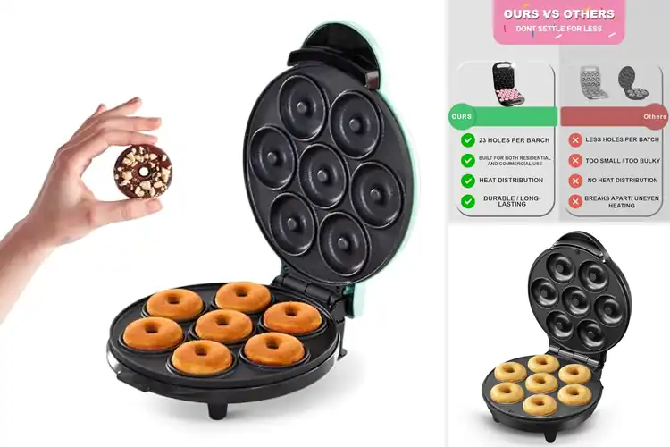 Detailed view of 10 Best Mini Donuts at Home