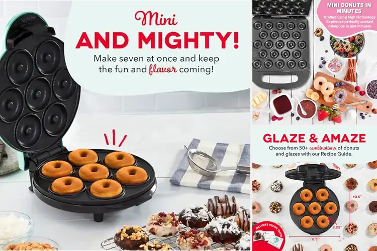 Detailed view of 10 Best Mini Doughnut Machines for Family Fun and Fresh Treats