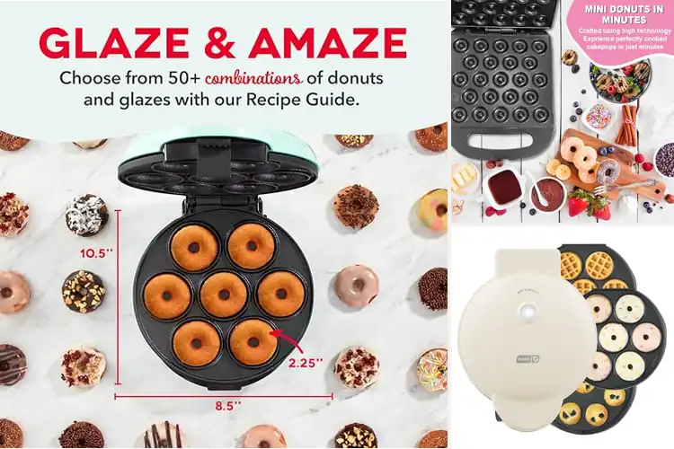 Detailed view of 10 Best Mini Doughnut Makers for Home Baking Bliss