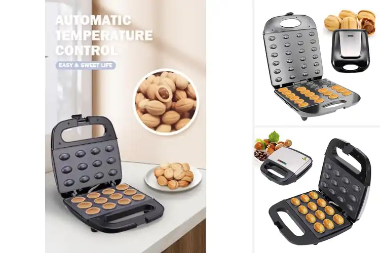 Detailed view of 10 Best Mini Nut Waffle Makers: Quick Homemade Treats