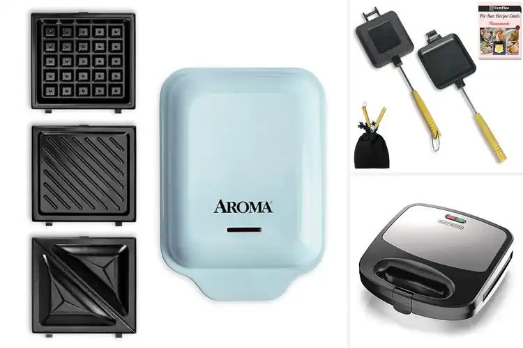 Detailed view of 10 Best Mini Sandwich Irons: Perfect for Quick, Tasty Meals