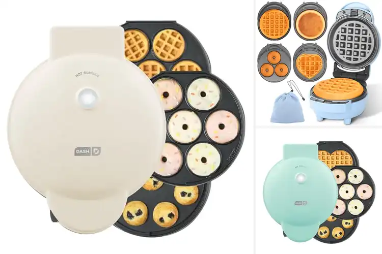Detailed view of 10 Best Mini Waffle and Donut Makers for Fun Treats