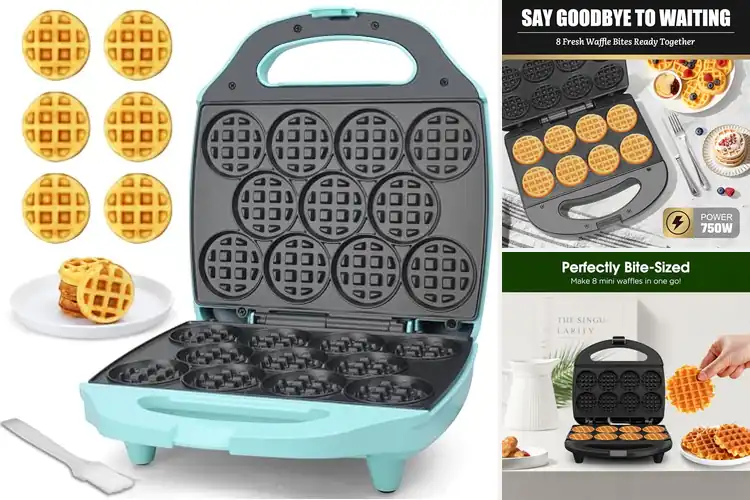 Detailed view of Best Mini Waffle Bite Maker