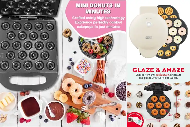 Detailed view of 10 Best Multi-Function Donut Makers for Home Baking