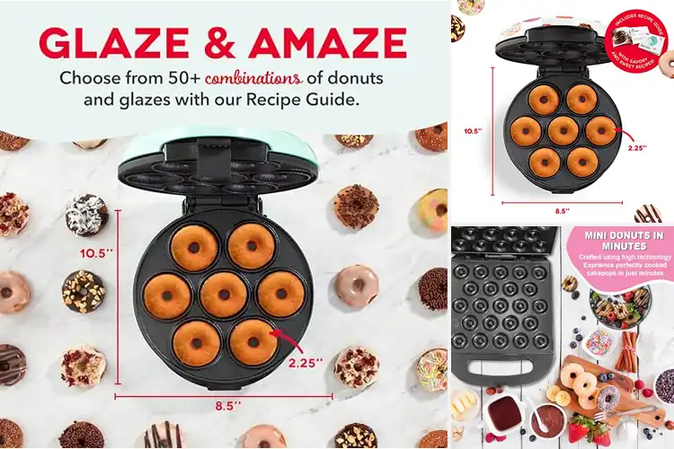 Detailed view of 10 Best Non-Stick Donut Machines for Easy Home Baking