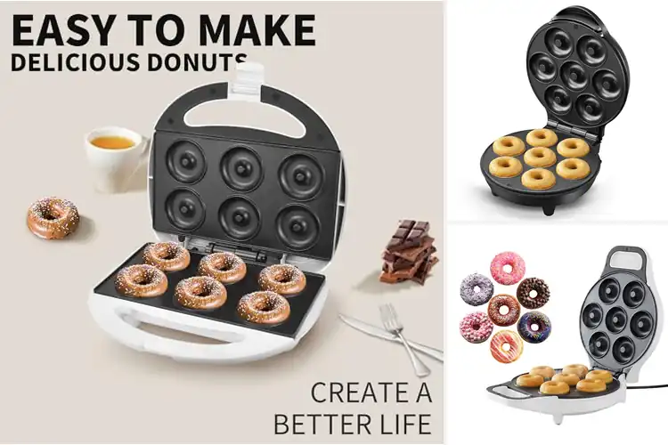 Detailed view of Best Non Stick Donut Makers With Indicator