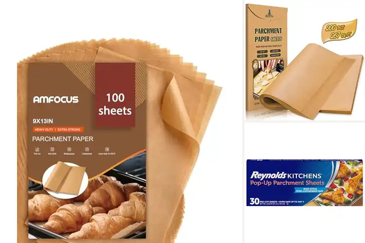 Detailed view of Best Non-Stick Parchment Sheets for Easy Baking