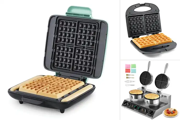 Detailed view of 10 Best Non-Stick Waffle Machines: Easy & Delicious