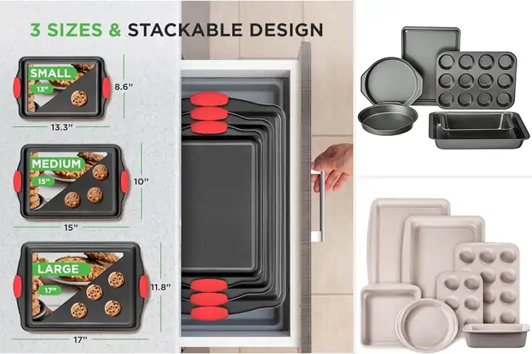Detailed view of 10 Best Nonstick Bakeware: Elevate Your Baking with Ease