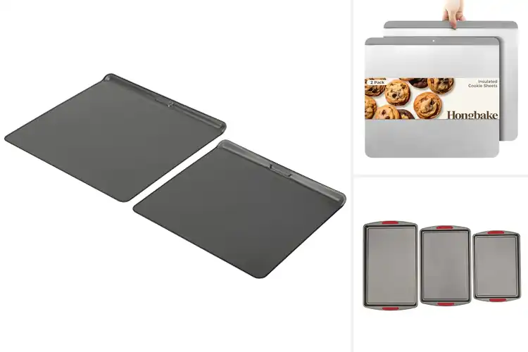 Detailed view of 10 Best Nonstick Coated Cookie Plates