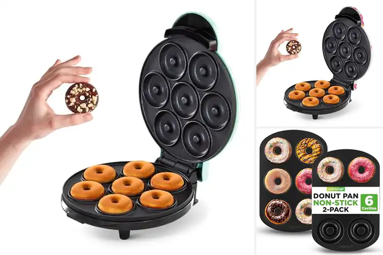 Detailed view of Best Nonstick Donut Maker Surfaces For Easy Release