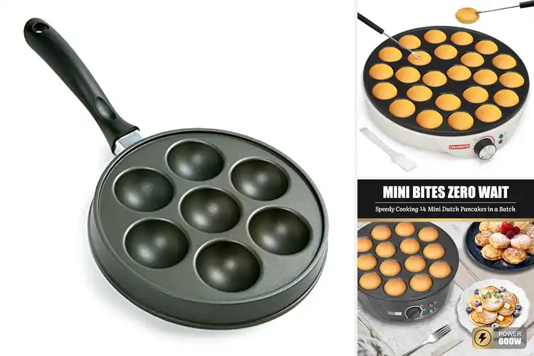 Detailed view of 10 Best Nonstick Ebelskiver Pans: Fluffy Pancakes Made Easy