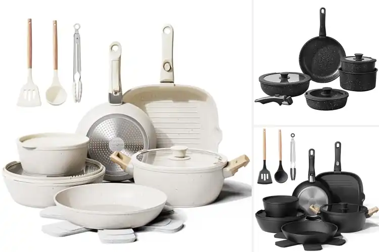 Detailed view of 10 Best Nonstick Removable Plate Sets