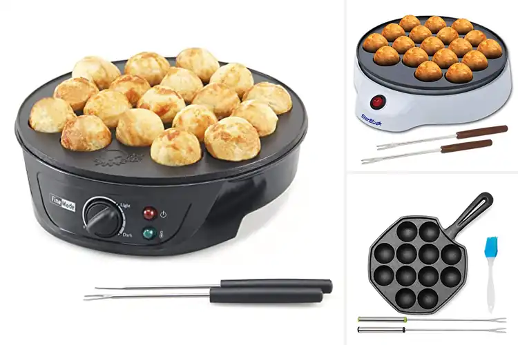 Detailed view of 10 Best Octopus Ball Makers: Crispy Homemade Fun