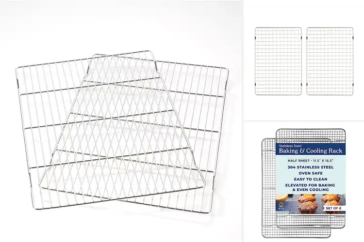 Detailed view of 10 Best Oven Safe Wire Grates For Baking