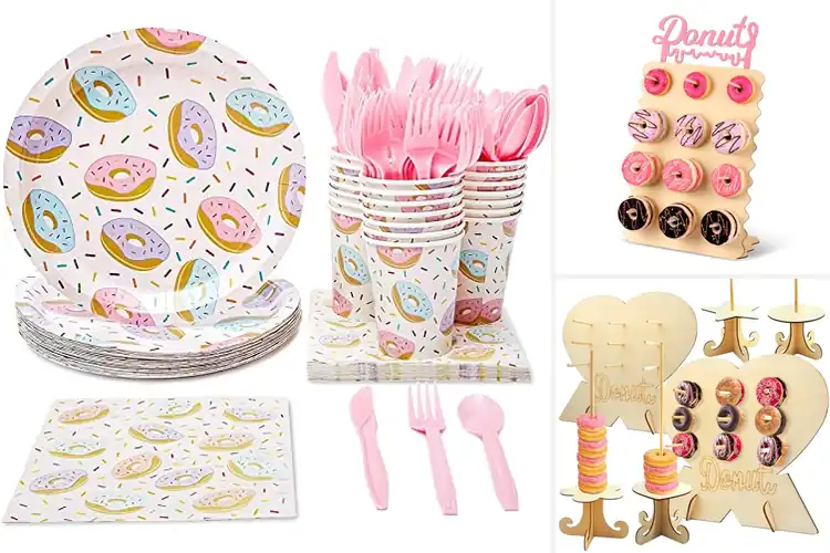 Detailed view of 4 Best Party Donut Station Set