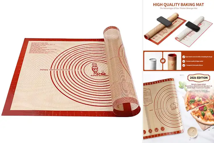 Detailed view of Best Pastry Mats: Easy, Clean Baking Every Time