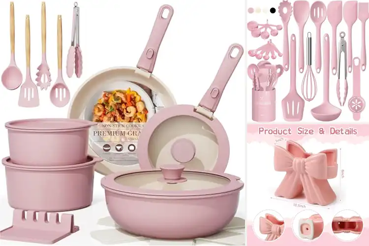 Detailed view of 10 Best Pink Kitchen Appliances