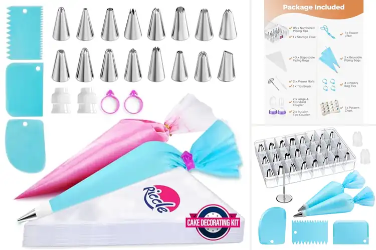 Detailed view of Best Piping Tips Kit: Bake Beautifully