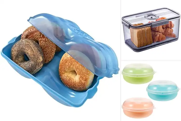 Detailed view of 10 Best Plastic Bagel Keepers That Lock in Freshness