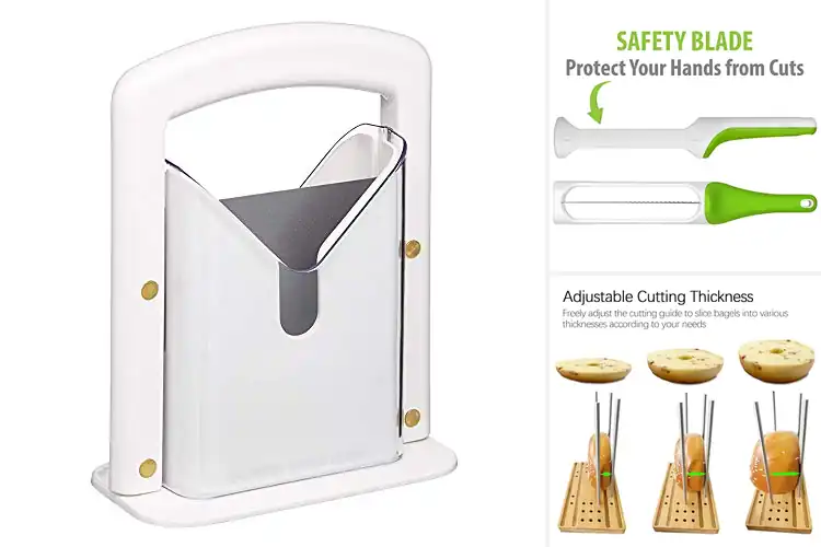 Detailed view of 6 Best Portable Bagel Slicers for Perfect Cuts Anywhere
