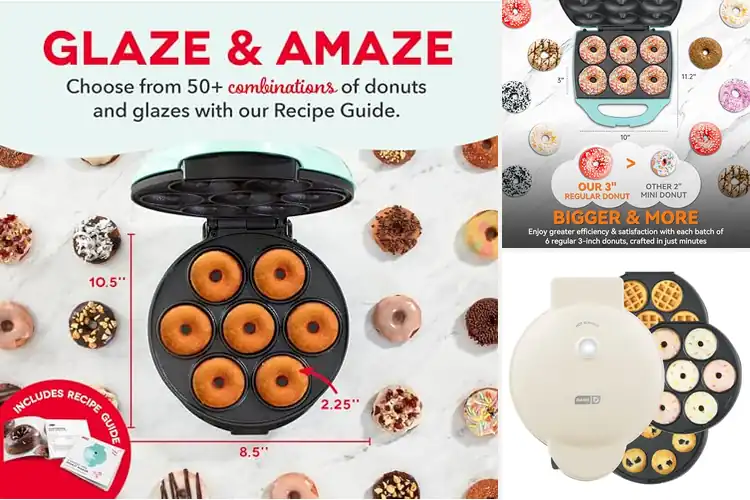 Detailed view of 10 Best Quick Donut Maker For Home: Instant Homemade Bliss