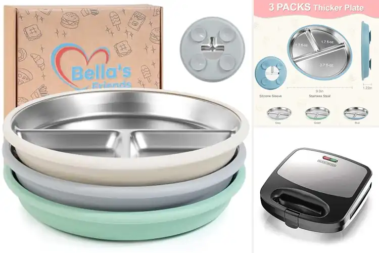 Detailed view of 10 Best Removable Plates: Make Cooking Fun & Easy