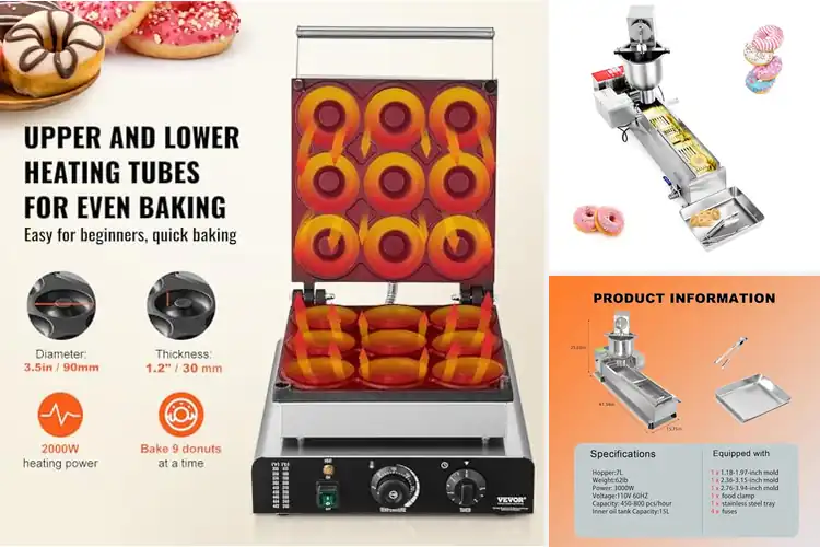 Detailed view of 10 Best Restaurant Donut Makers