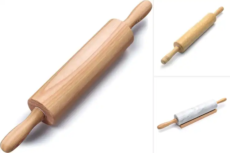 Detailed view of Best Rolling Pins With Handles: Bake with Ease & Joy
