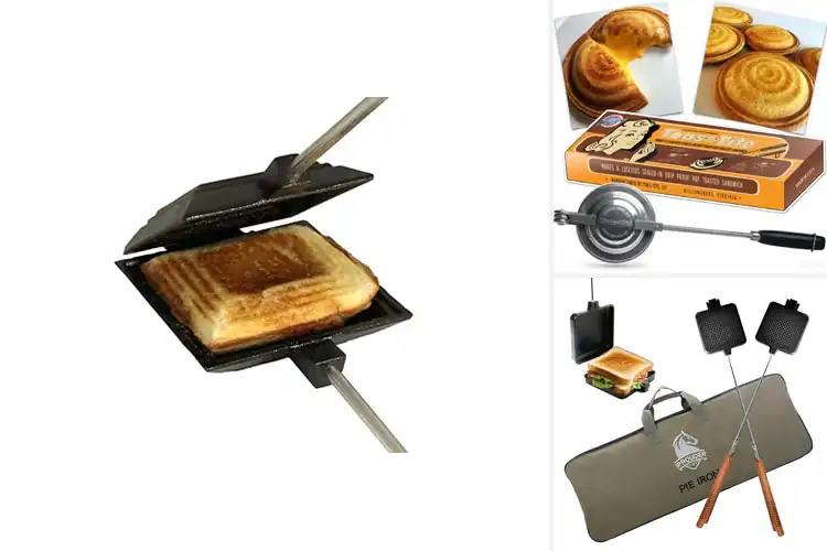 Detailed view of 10 Best Sandwich Irons: Campfire Cooking Made Easy