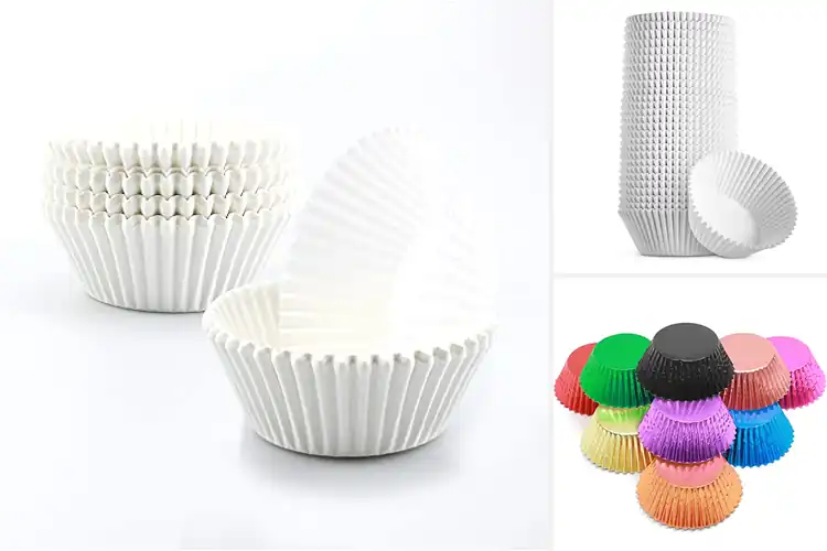 Detailed view of Best Sized Cupcake Liners 7 Cm Top 2.75 Inch