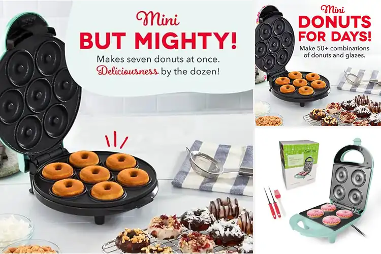 Detailed view of 10 Best Small Donut Makers for Quick, Delicious Home Treats