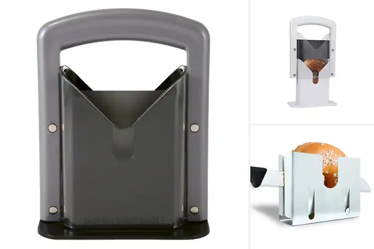 Detailed view of 10 Best Stainless Steel Bagel Slicers for Clean Cuts