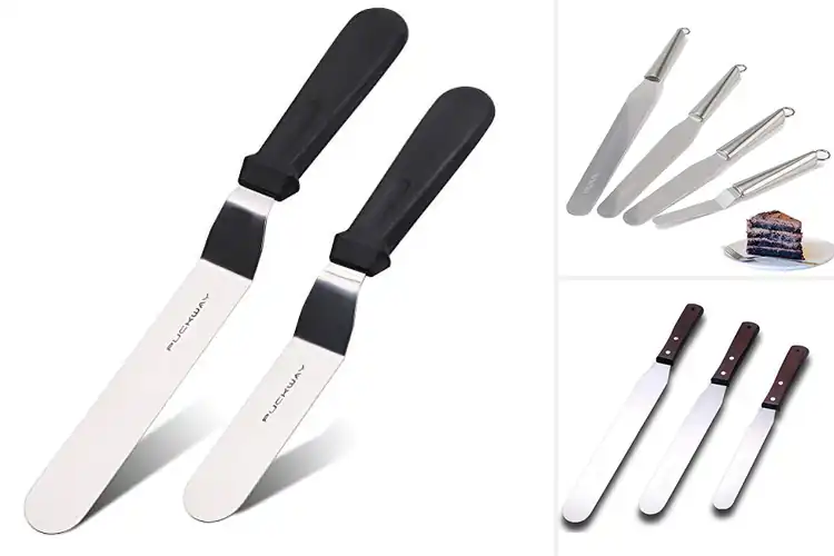 Detailed view of Best Stainless Steel Cake Spreaders