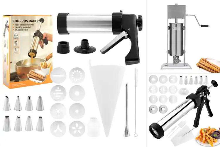 Detailed view of 10 Best Stainless Steel Churro Machines