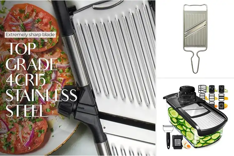 Detailed view of 10 Best Stainless Steel Slicers: Sharp & Safe