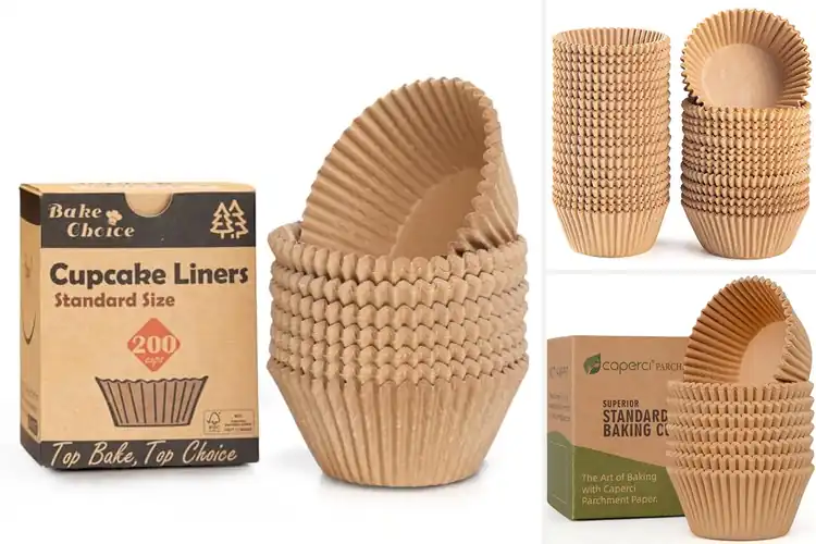 Detailed view of Best Standard Size Cupcake Liners Fits Pan