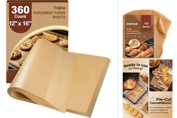 Detailed view of Best Thick Nonstick Parchment Sheets
