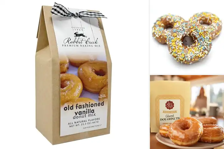 Detailed view of 3 Best Vanilla Glazed Donut Recipe Kit