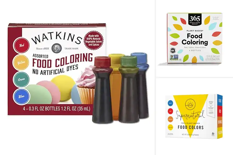 Detailed view of Best Vegetable Based Food Colorings