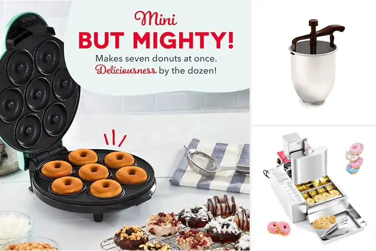 Detailed view of 10 Best Versatile Donut Makers for Fast Homemade Donuts